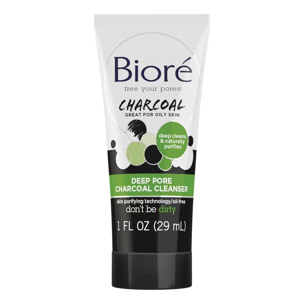 Biore charcoal deep pre charcoal cleanser