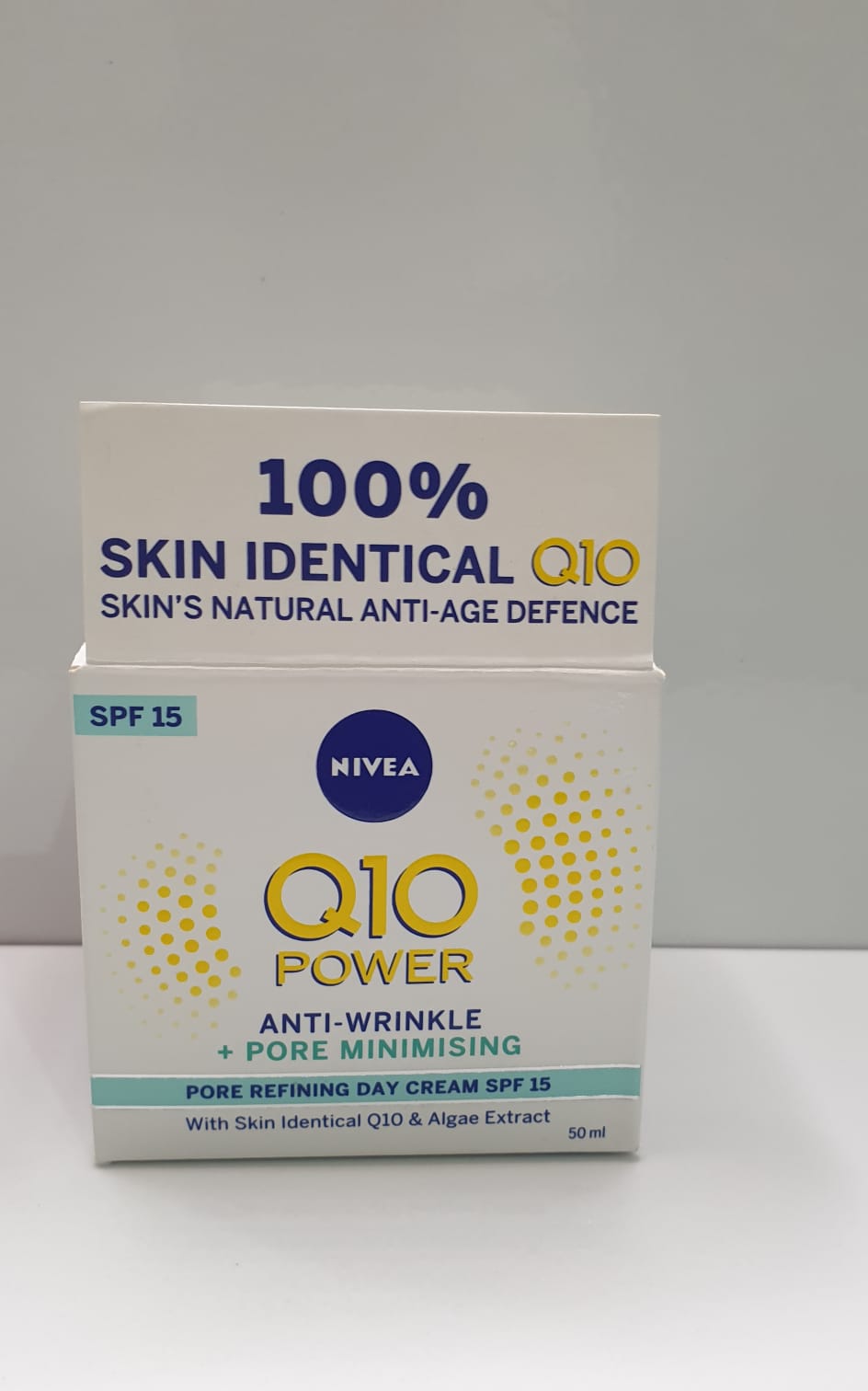 NIVEA Q10 Power Anti-Wrinkle + Pore Minimising Day Cream SPF 15 – 50ml