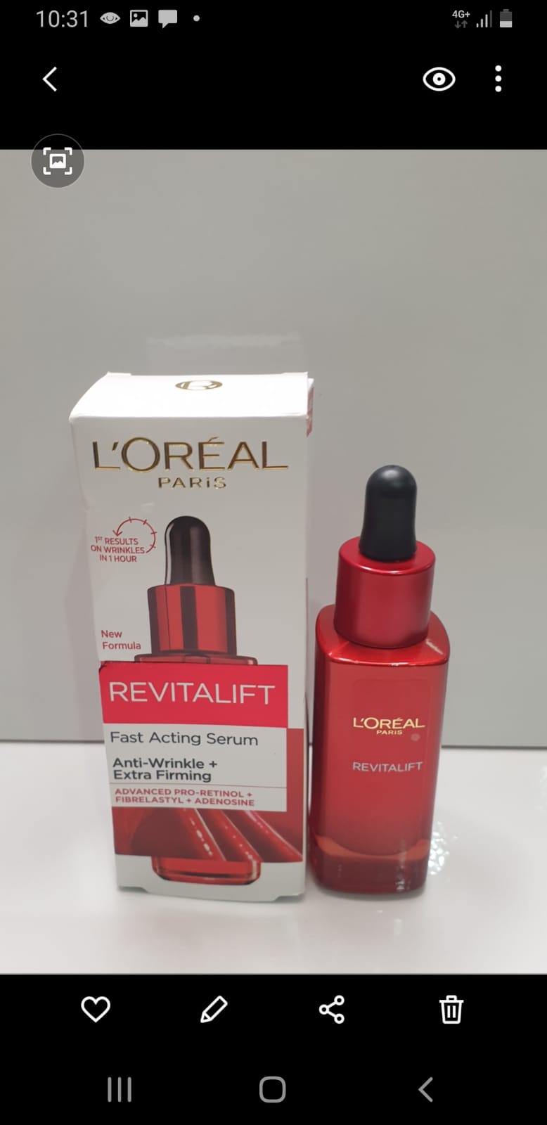 L’Oréal Paris Revitalift Fast Acting Serum – Anti-Wrinkle + Extra Firming (30ml)