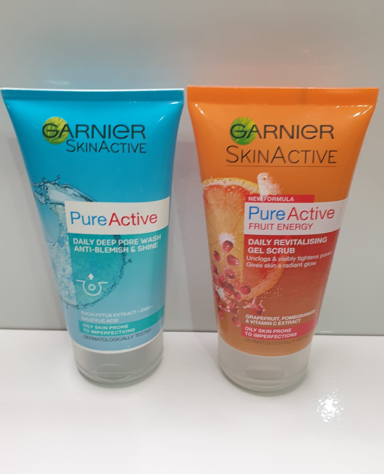 Garnier SkinActive Pure Active Daily Deep Pore Wash – Anti-Blemish & Shine (Eucalyptus Extract + Zinc + Salicylic Acid)