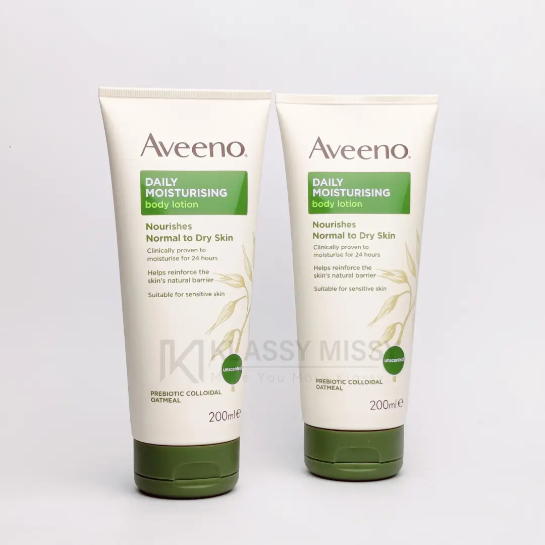Aveeno daily moisturizing lotion unscented 200ml