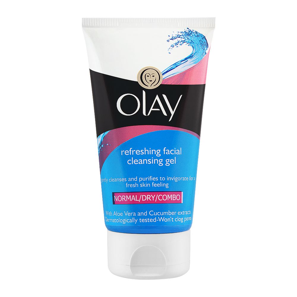 Olay refreshing facial cleansing gel