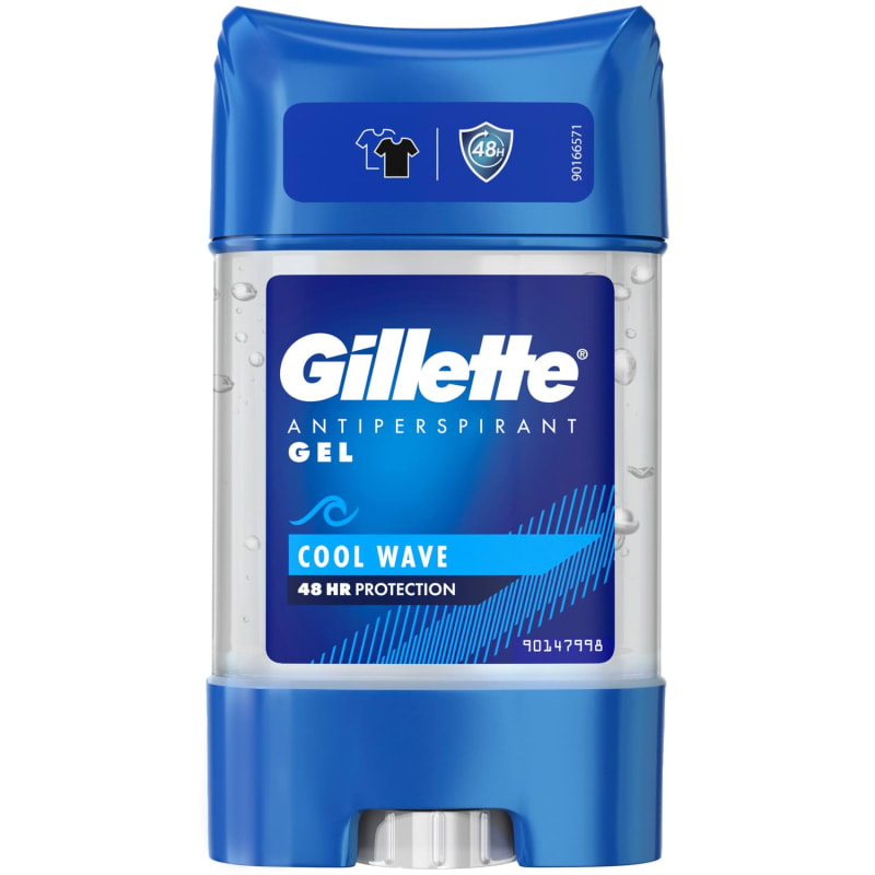 Gillette antiperspirant gel x