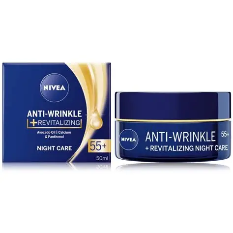 Nivea anti wrinkle revitalizing 55+ night cream