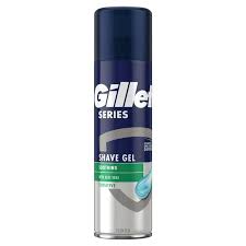 Gillette Series Soothing Shave Gel (Sensitive) is a gel‑to‑foam shaving gel-200 ml