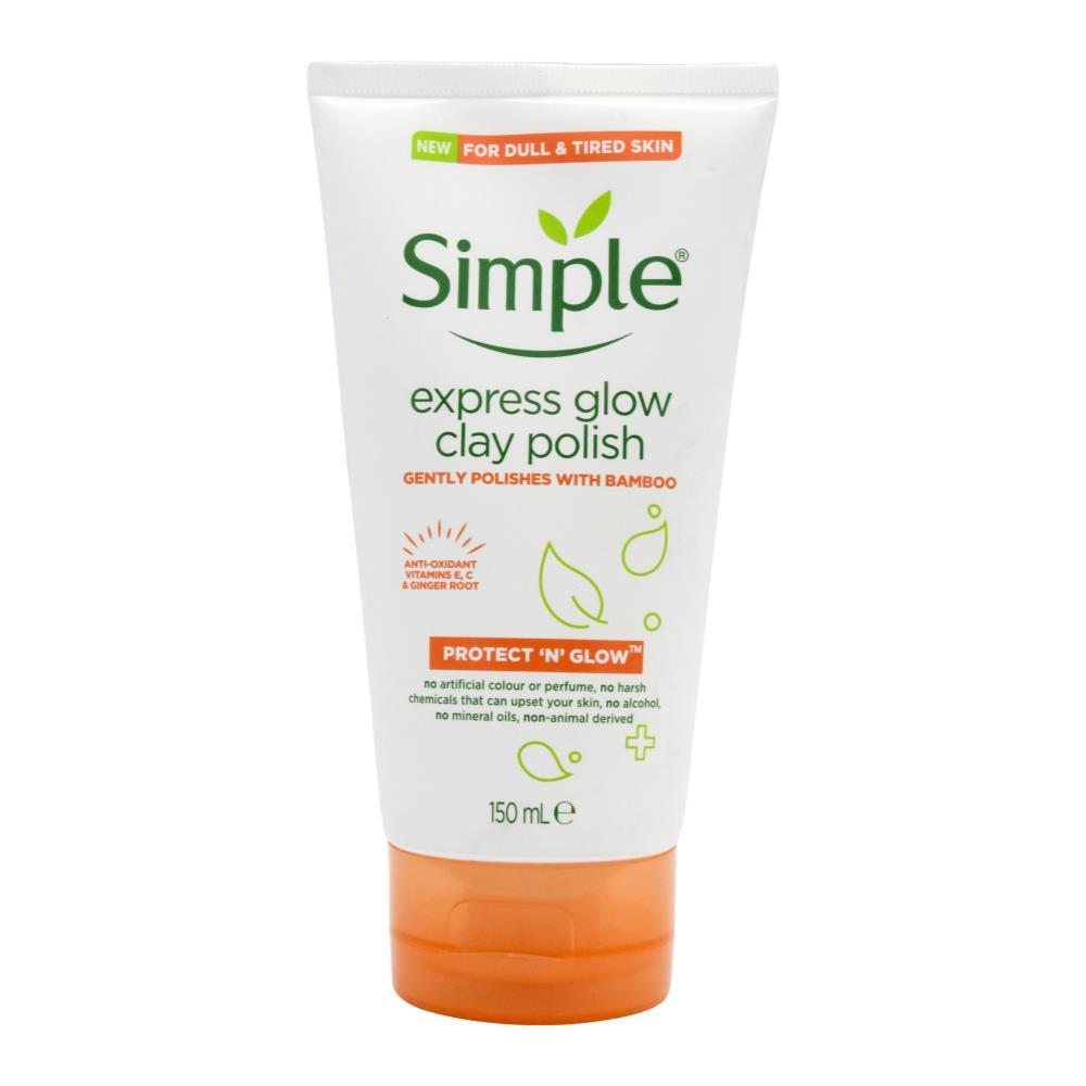 Simple express glow clay polish 150ml