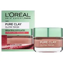 Loreal pure clay glow mask