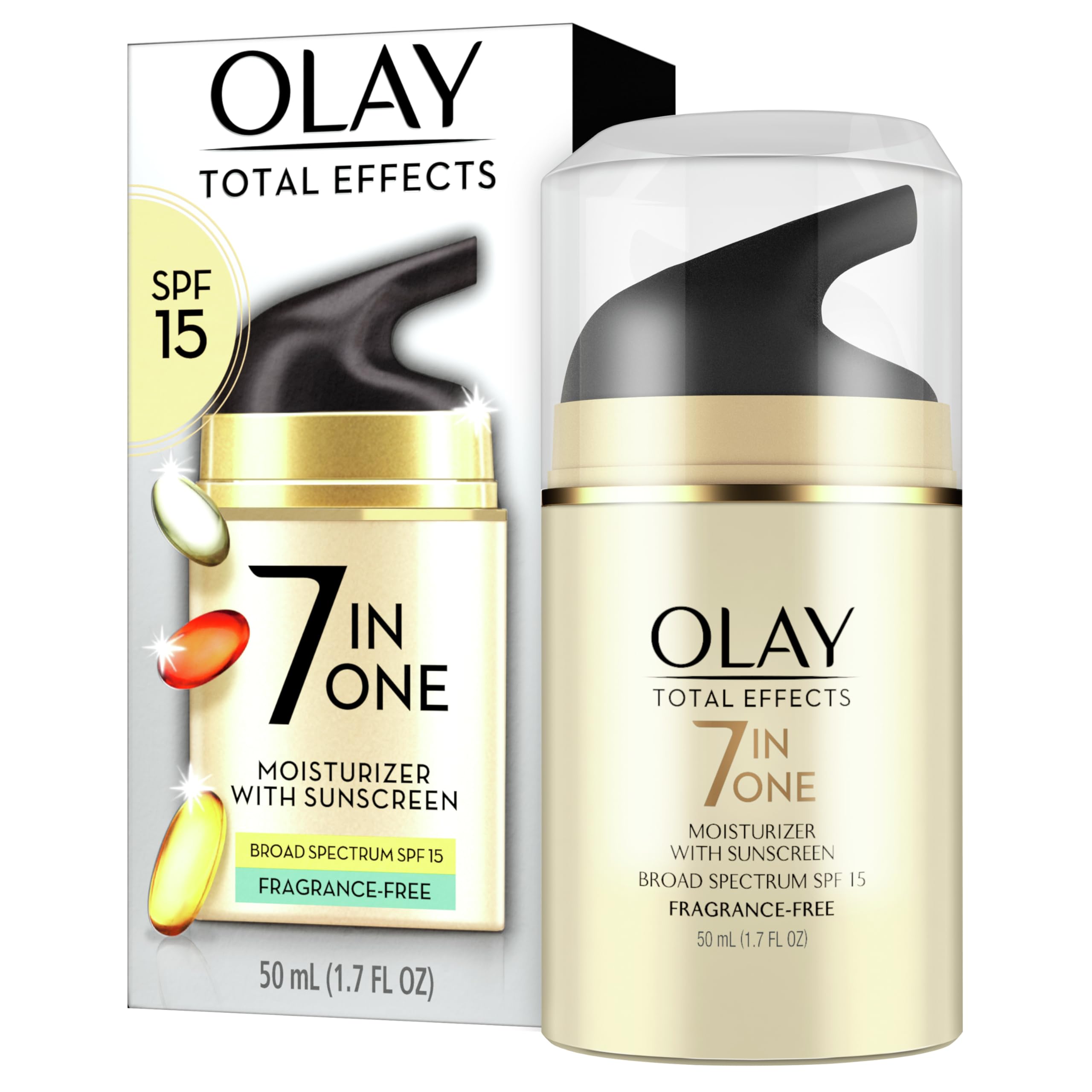 Olay 7 in 1 anti ageing mosturizer spf 15/night box