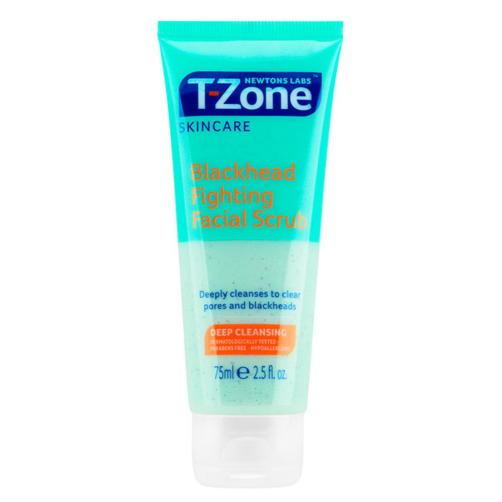 T- zone Blackhead fighting facial scrub