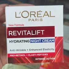 L’Oréal Paris Revitalift Hydrating Night Cream (Anti‑Wrinkle & Extra Firming)-50 ml