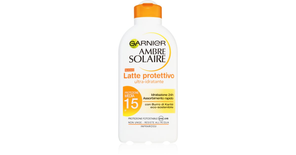 Garnier Ambre solaire protection lotion 15 spf